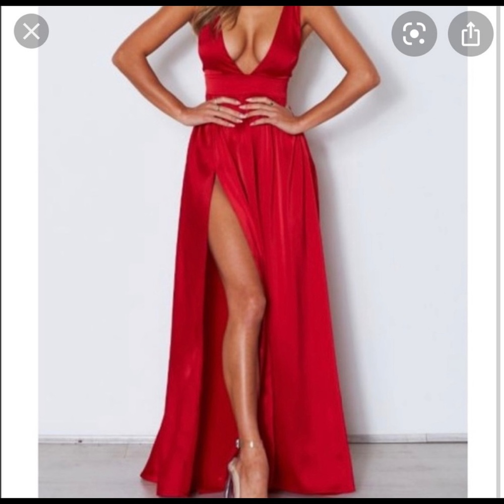 White Fox formal dress
